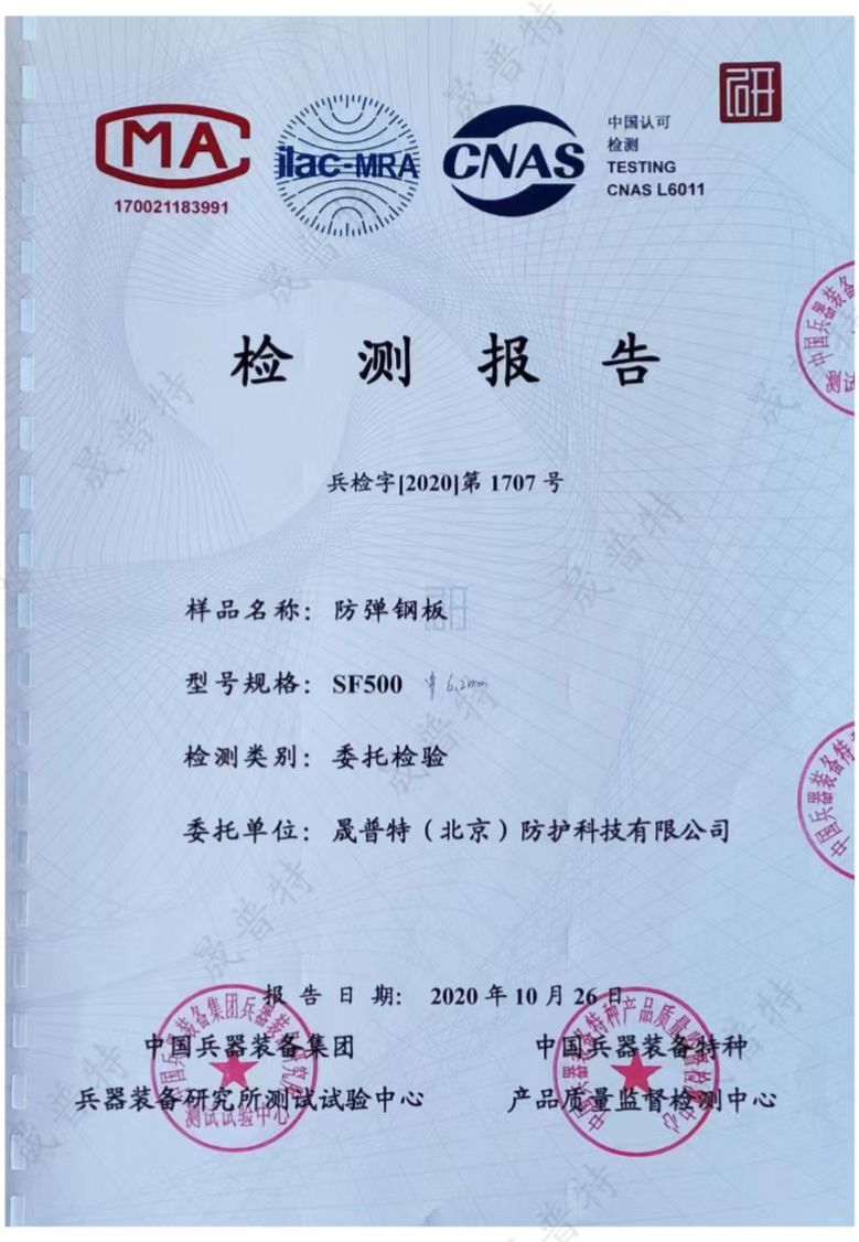 500系列6mm检车报告 车辆专用